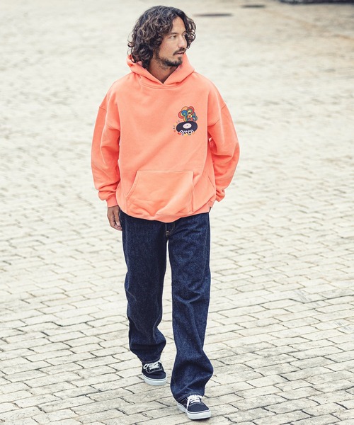 MARBLES（マーブルズ）の「mpa2751-HQ PARKA (DISCO) パーカー（パーカー・メンズ・ブラウン/チャコール/オレンジ・M/L/S/XL）」の18枚目の写真