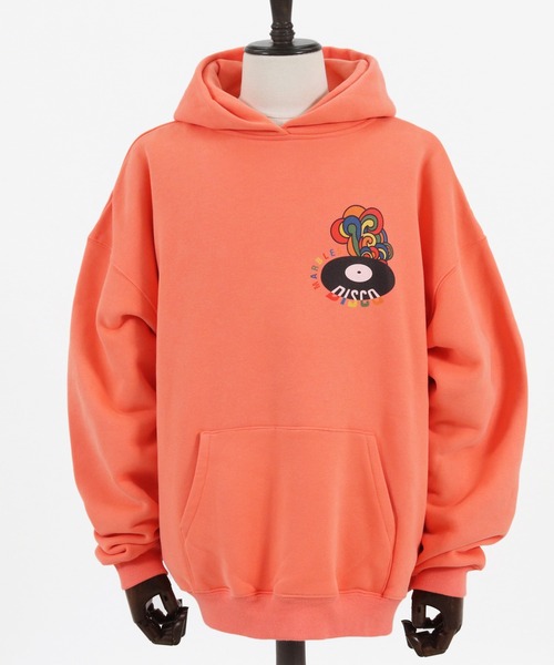 MARBLES（マーブルズ）の「mpa2751-HQ PARKA (DISCO) パーカー（パーカー・メンズ・ブラウン/チャコール/オレンジ・M/L/S/XL）」の19枚目の写真