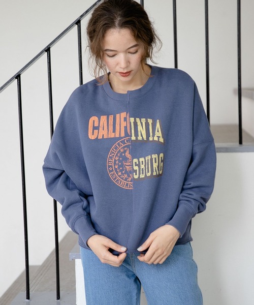 niko and... リメイクライクプルオーバー niko and - niko and 裏毛リメイクライクロゴプルオーバー