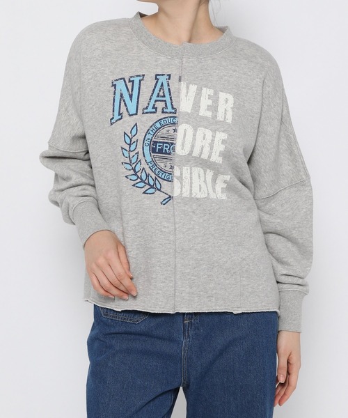 niko and（ニコアンド）の「裏毛リメイクライクロゴプル