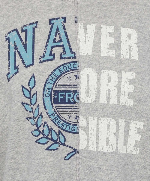 niko and... リメイクライクプルオーバー niko and - niko and 裏毛リメイクライクロゴプルオーバー