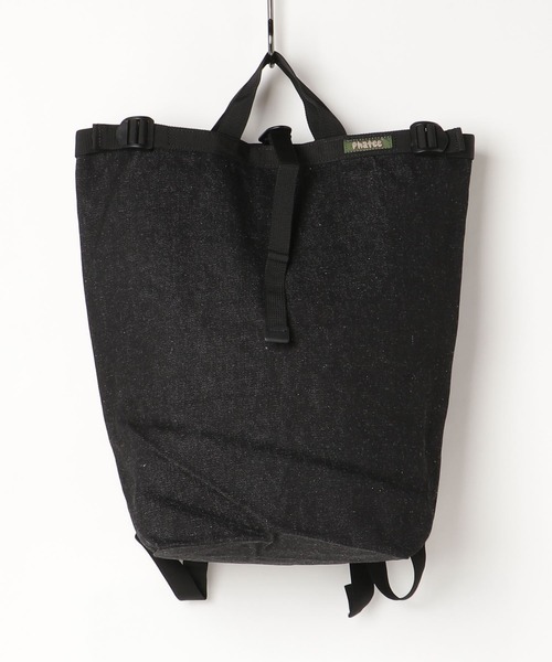 PHATEE（ファッティー）の「▲【PHATEE】ファティー BLOC SACK（バックパック/リュック・メンズ・ベージュ/ネイビー/ブラック系その他・FREE）」の12枚目の写真