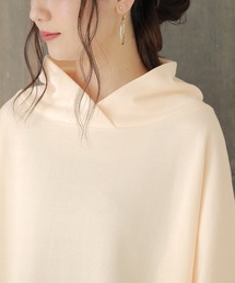 osharewalker | 『パーカー風スタンド襟裏毛トップス』(スウェット)