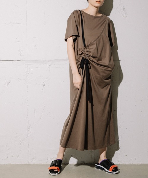 レイヤードカットワンピース ワンピース Marechal Terre マルシャルテル のファッション オンラインアウトレット