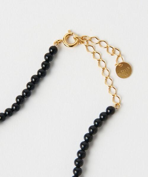 by Preek（バイプリーク）の「＜by Preek（バイプリーク）＞淡水パール フラワービーズネックレス（ネックレス・レディース・コバルトブルー/ピンク/オフホワイト/ブラック・FREE）」の15枚目の写真