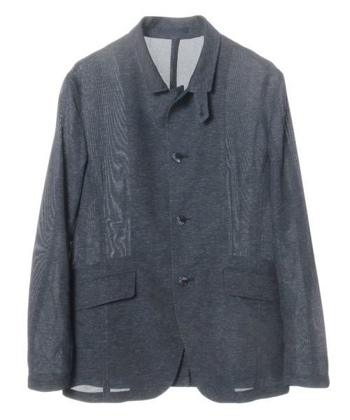 CROWDED CLOSET（クラウデッドクローゼット）の「カラミ織りストレッチブルゾン（ブルゾン・メンズ・ベージュ/ネイビー・01/02/03）」の14枚目の写真