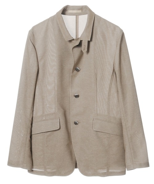 CROWDED CLOSET（クラウデッドクローゼット）の「カラミ織りストレッチブルゾン（ブルゾン・メンズ・ベージュ/ネイビー・01/02/03）」の6枚目の写真