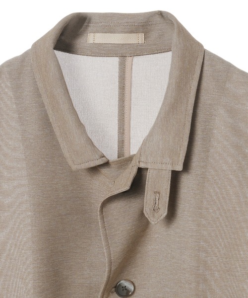 CROWDED CLOSET（クラウデッドクローゼット）の「カラミ織りストレッチブルゾン（ブルゾン・メンズ・ベージュ/ネイビー・01/02/03）」の4枚目の写真