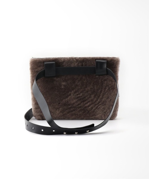 ch!iiibag ポーチ ch!iii】ファーウエストバッグ（ボディバッグ/ウエストポーチ）｜Ch