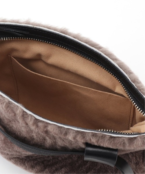 ch!iii】ファーウエストバッグ（ボディバッグ/ウエストポーチ