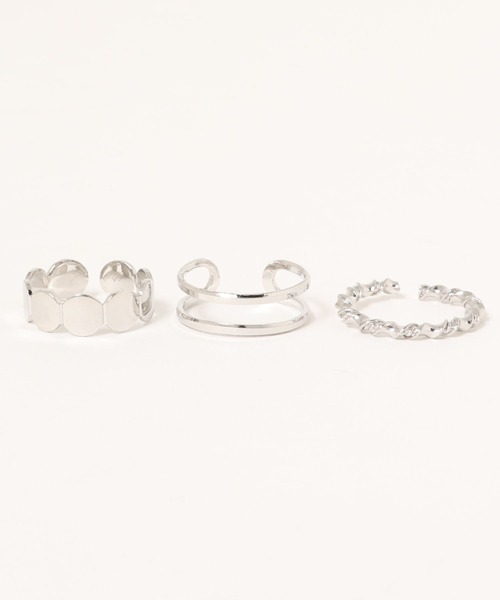 PairPair(ペアペア)の「シンプル3setリング(リング・レディース・シルバー/ゴールド/シルバー系/ゴールド系・フリー)」の17枚目の写真