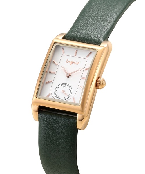 Ungrid（アングリッド）の「【ungrid/アングリッド】ベーシック スクエア レザー 腕時計（アナログ腕時計・レディース・ブラック/ダークブラウン/シルバー/グリーン/キャメル・FREE）」の18枚目の写真