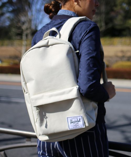Herschel Supply（ハーシェルサプライ）の「▼▼▼[ハーシェル]Herschel バックパック◆（バックパック/リュック・レディース・クリーム/ブラック/オリーブ/ネイビー/ライラック/モカ/グレー/ダークグリーン・フリー）」の5枚目の写真