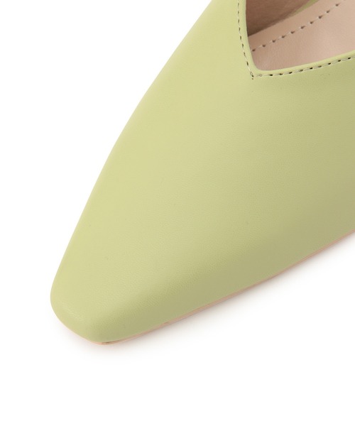 Juze(ジュゼ)の「【2WAY】レースアップミュール(パンプス・レディース・ブラック/グリーン系その他・L/M/S/LL)」の6枚目の写真