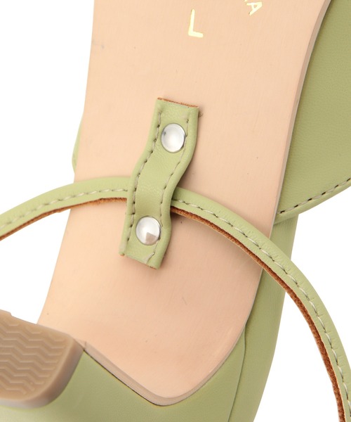 Juze(ジュゼ)の「【2WAY】レースアップミュール(パンプス・レディース・ブラック/グリーン系その他・L/M/S/LL)」の9枚目の写真