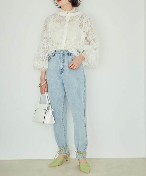 Juze(ジュゼ)の「【2WAY】レースアップミュール(パンプス・レディース・ブラック/グリーン系その他・L/M/S/LL)」の15枚目の写真