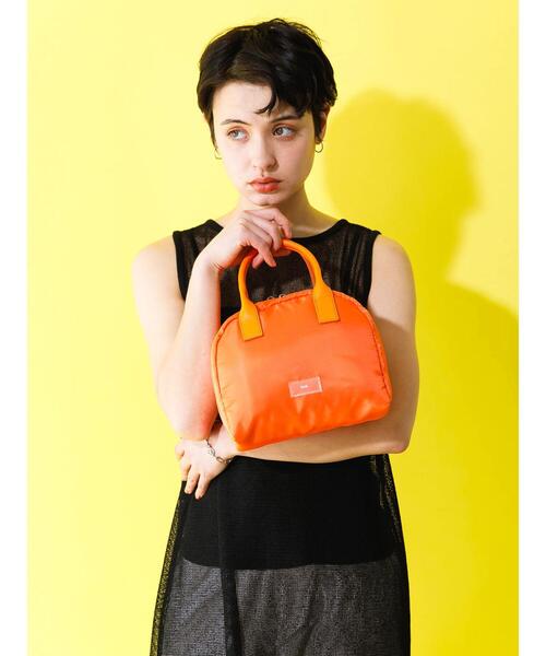 koe（コエ）の「ボンディングミニボストンバッグ（ボストンバッグ・レディース・ブラック/グレー/カーキ/オレンジ/ブルー系その他6・FREE）」の9枚目の写真