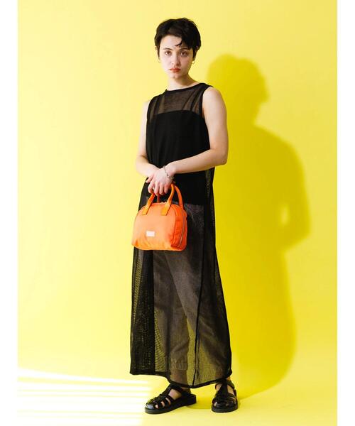 koe（コエ）の「ボンディングミニボストンバッグ（ボストンバッグ・レディース・ブラック/グレー/カーキ/オレンジ/ブルー系その他6・FREE）」の10枚目の写真