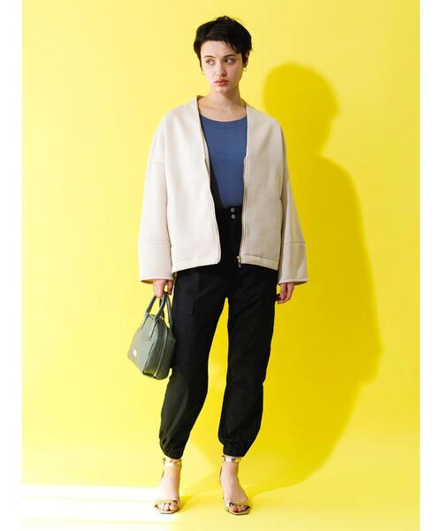 koe（コエ）の「ボンディングミニボストンバッグ（ボストンバッグ・レディース・ブラック/グレー/カーキ/オレンジ/ブルー系その他6・FREE）」の11枚目の写真