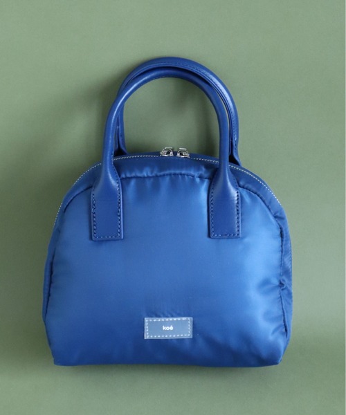 koe（コエ）の「ボンディングミニボストンバッグ（ボストンバッグ・レディース・ブラック/グレー/カーキ/オレンジ/ブルー系その他6・FREE）」の5枚目の写真