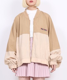 PUNYUS | バイカラーナイロンブルゾン(ナイロンジャケット)