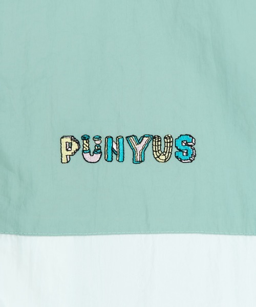 PUNYUS（プニュズ）の「バイカラーナイロンブルゾン（ナイロンジャケット・レディース・ベージュ/パープル/グリーン・2/4/3）」の11枚目の写真