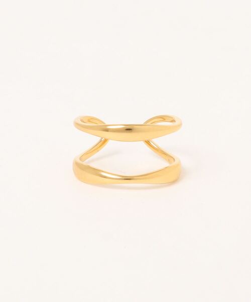 LOWRYS FARM（ローリーズファーム）の「ステンレス＊１Ｐリング　273238（リング・レディース・シルバー/ゴールド/ゴールド系その他・FREE）」の6枚目の写真