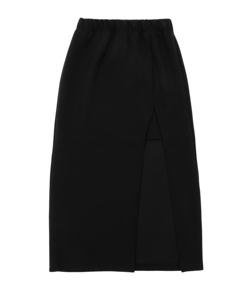 Figments（フィグメンツ）の「スリットロングスカート（スカート・レディース・ブラック・FREE）」の4枚目の写真