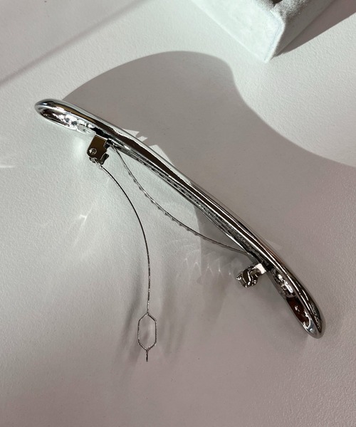 CAPRICIEUX LE'MAGE（カプリシューレマージュ）の「【GOLDY/ゴールディ】トゥイッグバレッタ（バレッタ/ヘアクリップ・レディース・シルバー/ゴールド・FREE）」の8枚目の写真