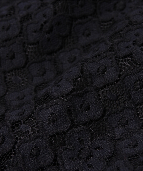 La TOTALITE（ラトータリテ）の「sonoコラボフラワーレースタックワンピース（ワンピース・レディース・ブラック/ホワイト・FREE）」の12枚目の写真