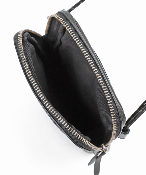 JOURNAL STANDARD（ジャーナルスタンダード）の「【WEB限定】JS LEATHER カウレザー マルチショルダーバック（ショルダーバッグ・メンズ・ブラック・FREE）」の17枚目の写真