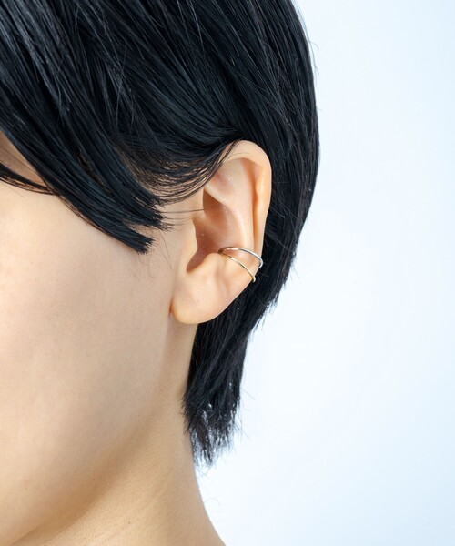 Jouete（ジュエッテ）の「K10YG イヤーカフス コンビカラー  