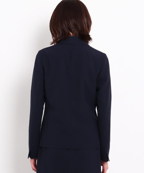 COUP DE CHANCE（クードシャンス）の「◆【洗える/日本製/通勤/セットアップ】ムーントリクシオン テーラードジャケット（スーツジャケット・レディース・ダークネイビー/ナチュラル・38/36/34/40）」の7枚目の写真