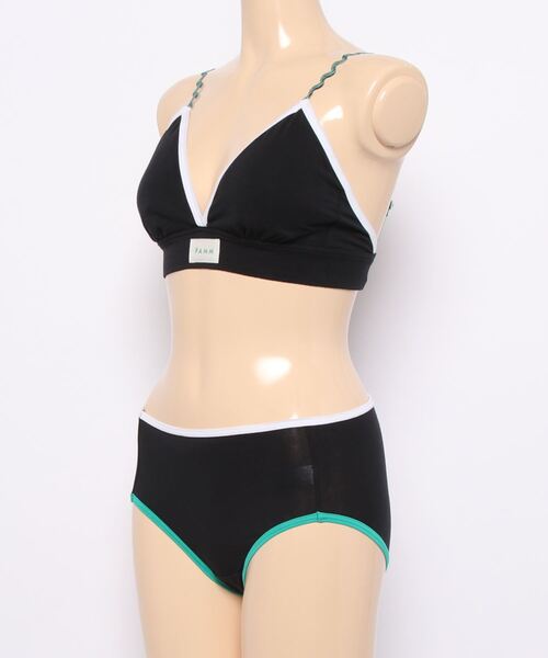 PAMM ネイビー ブラジャーショーツセット