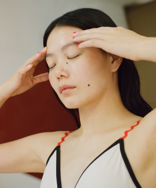 肌色のブラ/ショーツset（ブラ&ショーツ）｜PAMM（パム）の