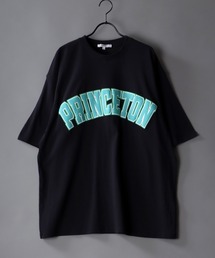 SITRY | wide silhouette college print T-shirt/ワイドシルエット カレッジプリント Tシャツ(Tシャツ/カットソー)