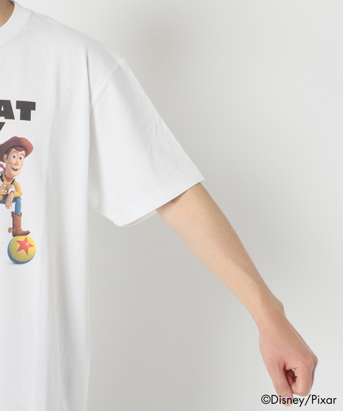 JOURNAL STANDARD（ジャーナルスタンダード）の「【TOY STORY/トイ・ストーリー】プリントTシャツ（Tシャツ/カットソー・メンズ・ホワイト/ホワイト系その他/ホワイト×ホワイト/ライトホワイト/オフホワイト/White・MEDIUM/LARGE）」の11枚目の写真