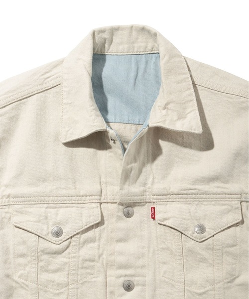 Levi's(リーバイス)の「Levi's/リーバイス WELLTHREAD トラッカージャケットベスト WILD OAK ROSE(ベスト・レディース・ライトインディゴブルー・M/S/XS)」の14枚目の写真