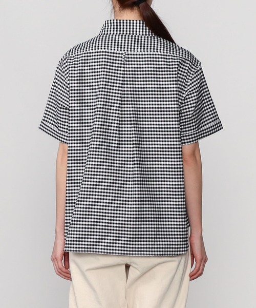 DANTON（ダントン）の「DANTON | オックスフォード 丸襟プルオーバーシャツ WOMEN（シャツ/ブラウス・レディース・ブラック系その他/ブルー系その他/ブルー系その他5・36/34）」の18枚目の写真