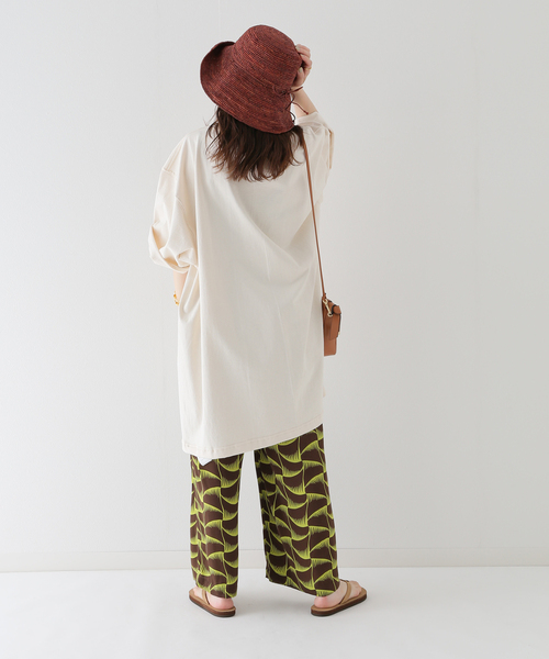 Le Voyage en Panier（ルヴォヤージュアンパニエ）の「【Le voyage en panier/ル ヴォヤージュエンパニエ】 クロシェハット（ハット・レディース・ライトグレー/ベージュ/ブラウン系その他・FREE）」の8枚目の写真