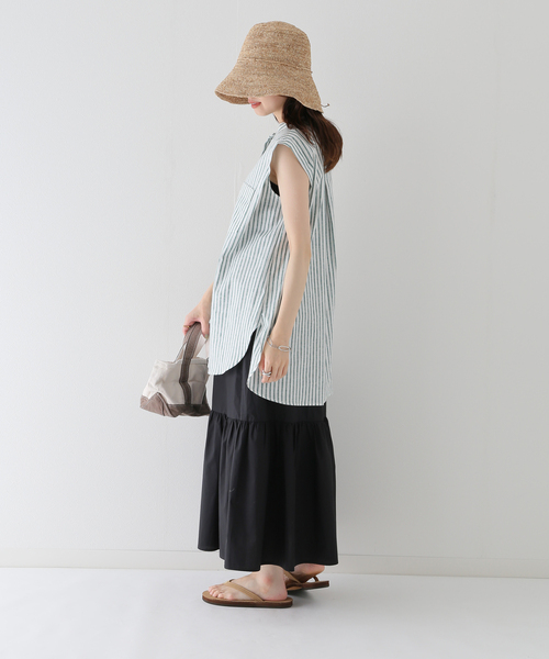 Le Voyage en Panier（ルヴォヤージュアンパニエ）の「【Le voyage en panier/ル ヴォヤージュエンパニエ】 クロシェハット（ハット・レディース・ライトグレー/ベージュ/ブラウン系その他・FREE）」の11枚目の写真