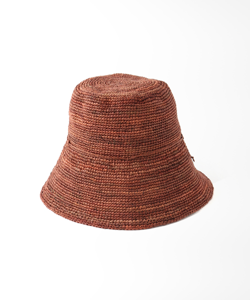 Le Voyage en Panier（ルヴォヤージュアンパニエ）の「【Le voyage en panier/ル ヴォヤージュエンパニエ】 クロシェハット（ハット・レディース・ライトグレー/ベージュ/ブラウン系その他・FREE）」の15枚目の写真