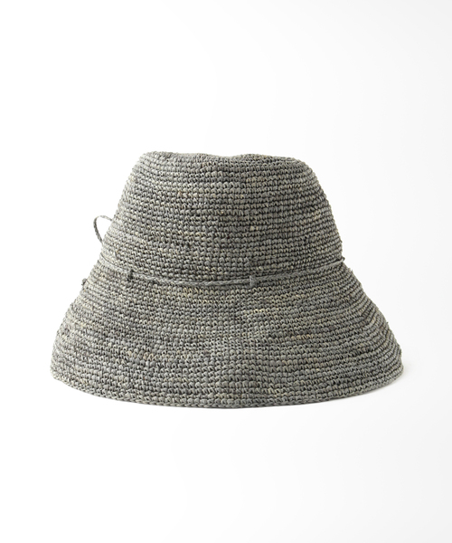 Le Voyage en Panier（ルヴォヤージュアンパニエ）の「【Le voyage en panier/ル ヴォヤージュエンパニエ】 クロシェハット（ハット・レディース・ライトグレー/ベージュ/ブラウン系その他・FREE）」の18枚目の写真
