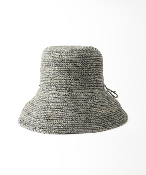 Le Voyage en Panier（ルヴォヤージュアンパニエ）の「【Le voyage en panier/ル ヴォヤージュエンパニエ】 クロシェハット（ハット・レディース・ライトグレー/ベージュ/ブラウン系その他・FREE）」の19枚目の写真