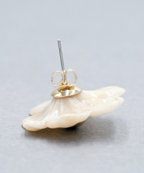 flower（フラワー）の「ピュアブルームピアス（ピアス（片耳用）・レディース・ピンク/アイボリー・FREE）」の14枚目の写真