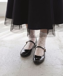 LibertyDoll フラットバレエストラップパンプス