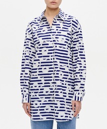 marimekko（マリメッコ）の「【kioski】Tasaraita Unikko / Veiga shirt（シャツ/ブラウス）」