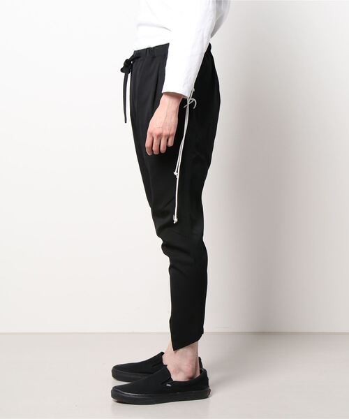 LEH(レー)の「LEH/Double Layer Easy Pants(その他パンツ・メンズ・ブラック・SMALL)」の3枚目の写真