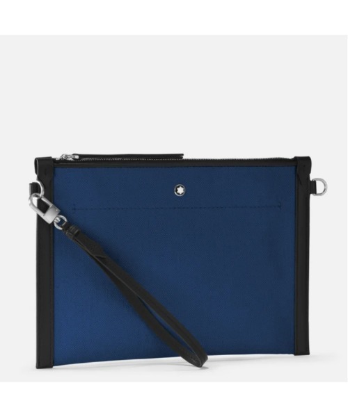 MONTBLANC(モンブラン)の「モンブラン ブルースピリット ポーチ(クラッチバッグ・メンズ・ブルー・ONE SIZE)」の2枚目の写真
