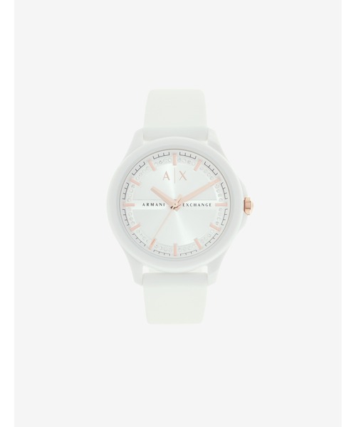 【A|X アルマーニ エクスチェンジ】シリコンベルトウォッチ(尾錠)LADY HAMPTON_AX5268